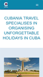 Mobile Screenshot of cubaniatravel.com